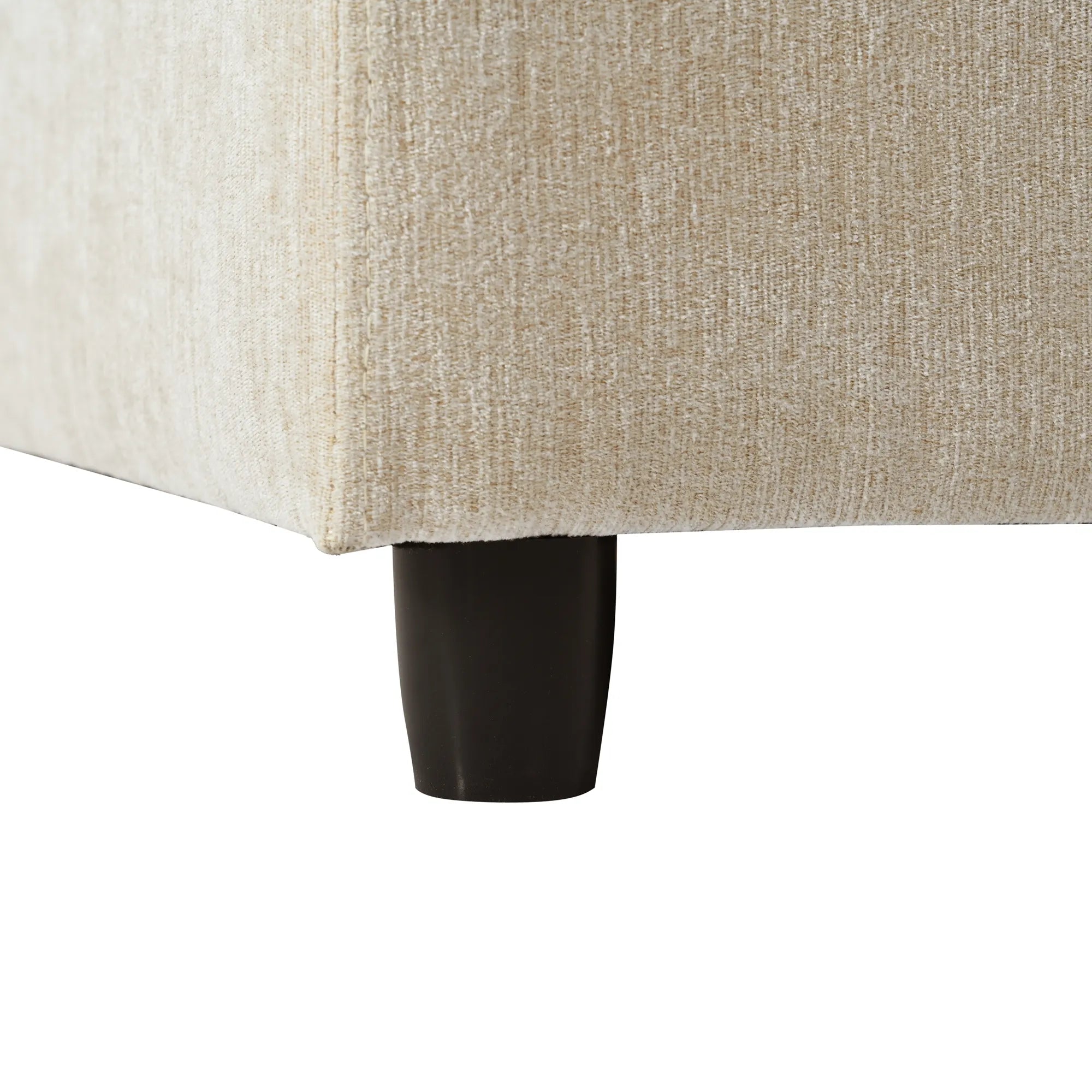 Large Modular Couch, U Shaped Sectional Sofa with Ottoman, Beige