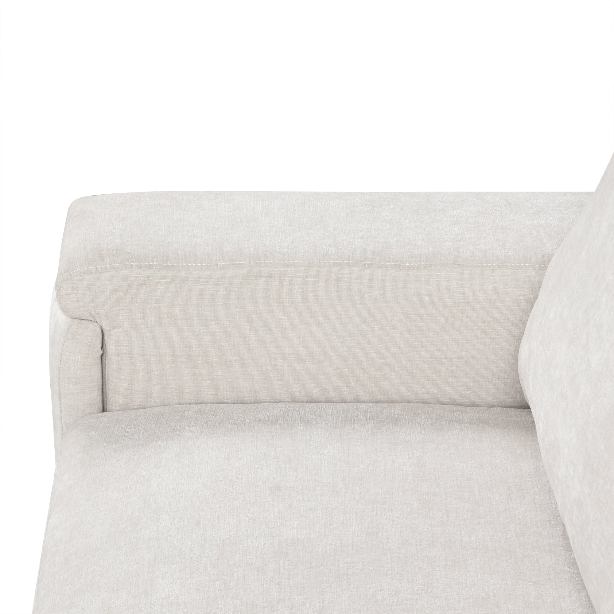Sleeper Sectional, Sofa L Shape, Couch with Ottoman and Storage, Beige