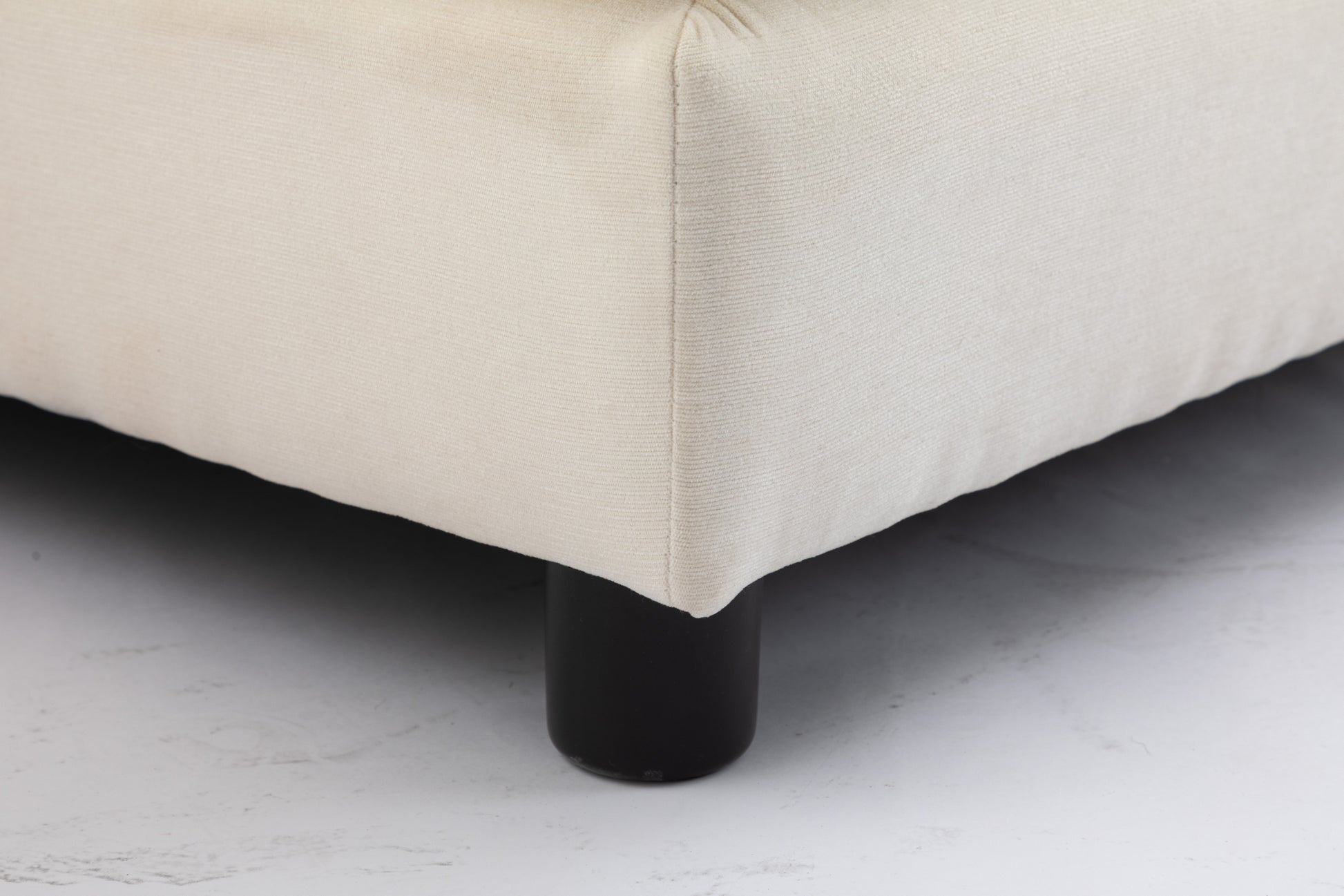 Louie Sofa L Shape, Modular Couch with Ottoman - Beige