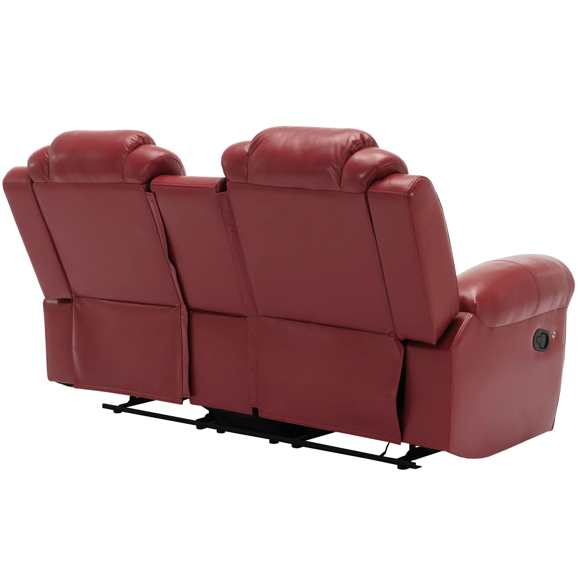 Louie Luxury Recliner Sofa Set, Home Theater Seating with LED Lights