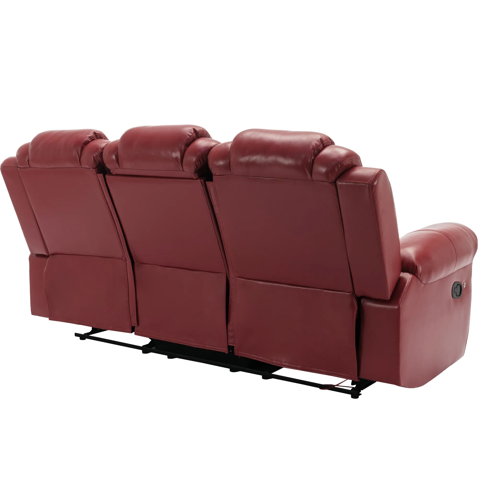 Louie Luxury Recliner Sofa Set, Home Theater Seating with LED Lights