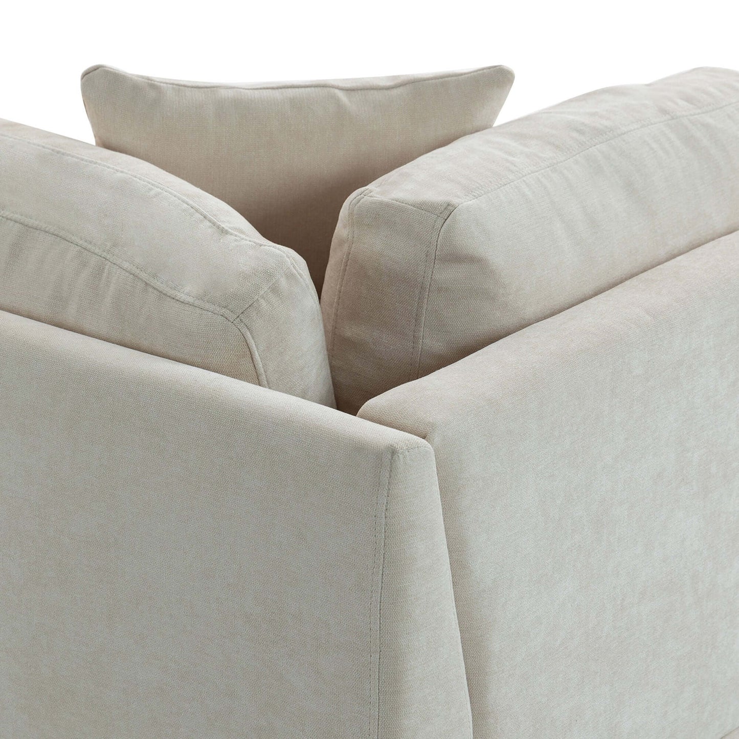Modular Sofa with Removable Storage Ottoman, 5 Seat Sectional sofa with 2 Hidden Cup Holders