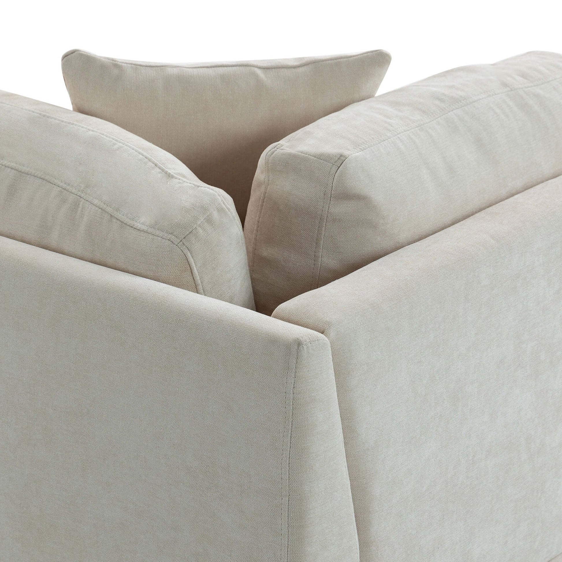 Modular Sofa with Removable Storage Ottoman, 5 Seat Sectional sofa with 2 Hidden Cup Holders
