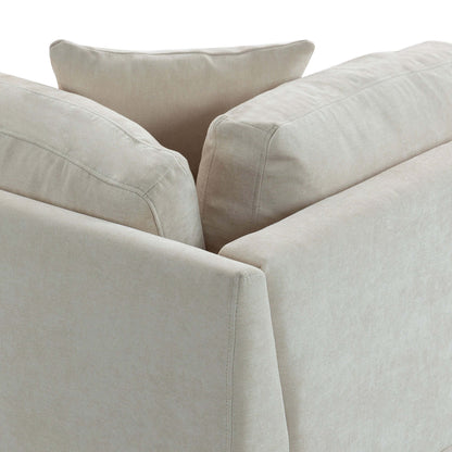 Modular Sofa with Removable Storage Ottoman, 5 Seat Sectional sofa with 2 Hidden Cup Holders