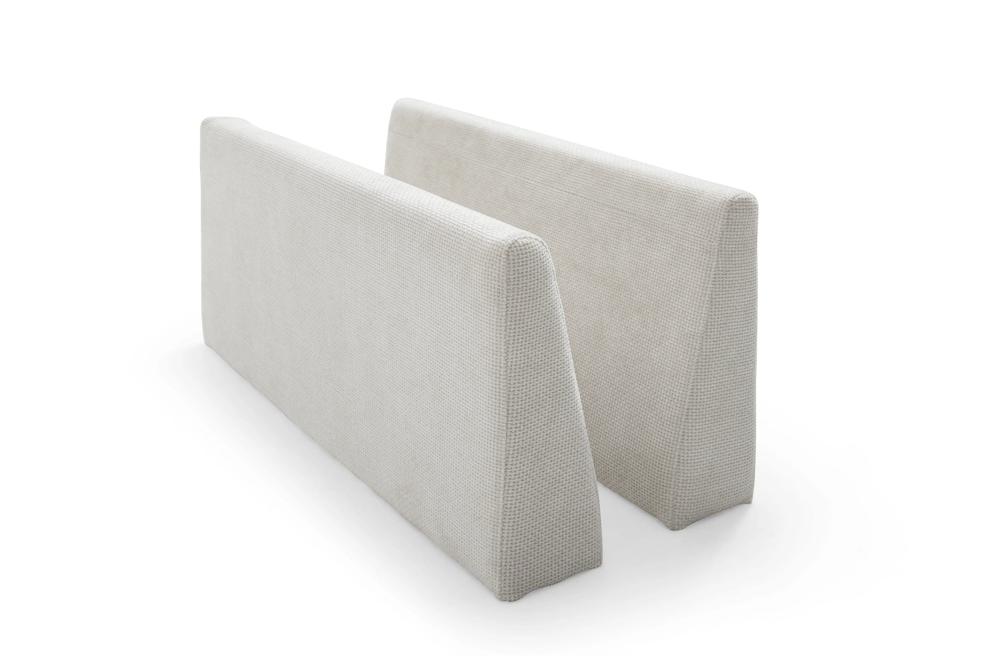 Plush Modular Sectional Sofa, L-Shaped Couch with Ottoman, Beige