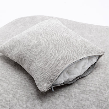 Curved Sofa, Modern Large Sectional Couch - Gray