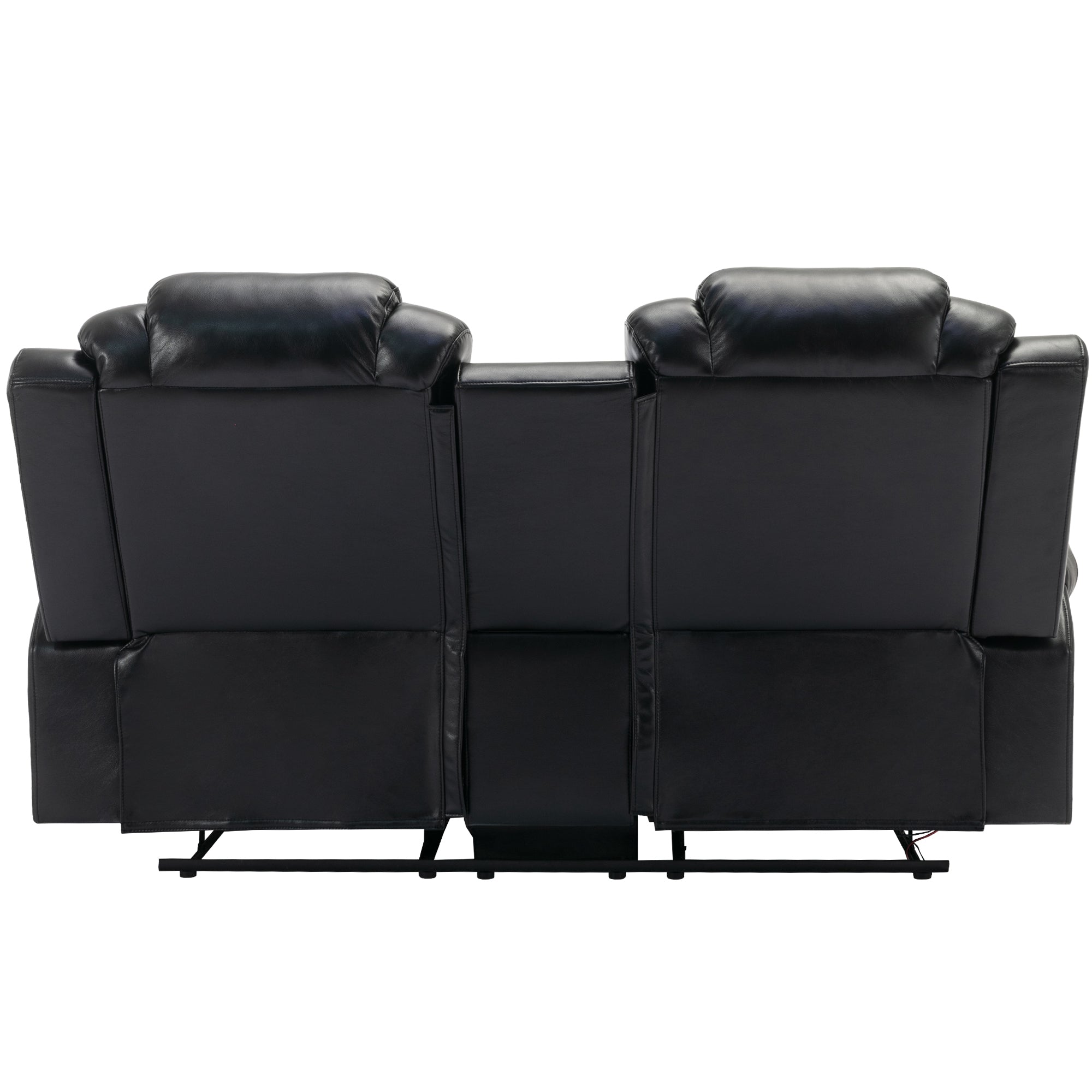 Louie Luxury Recliner Sofa Set, Home Theater Seating with LED Lights