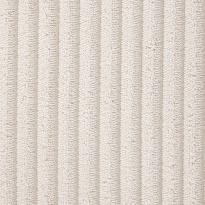 Louie Modular Sectional Sofa, Corduroy Couch with Ottoman - Beige