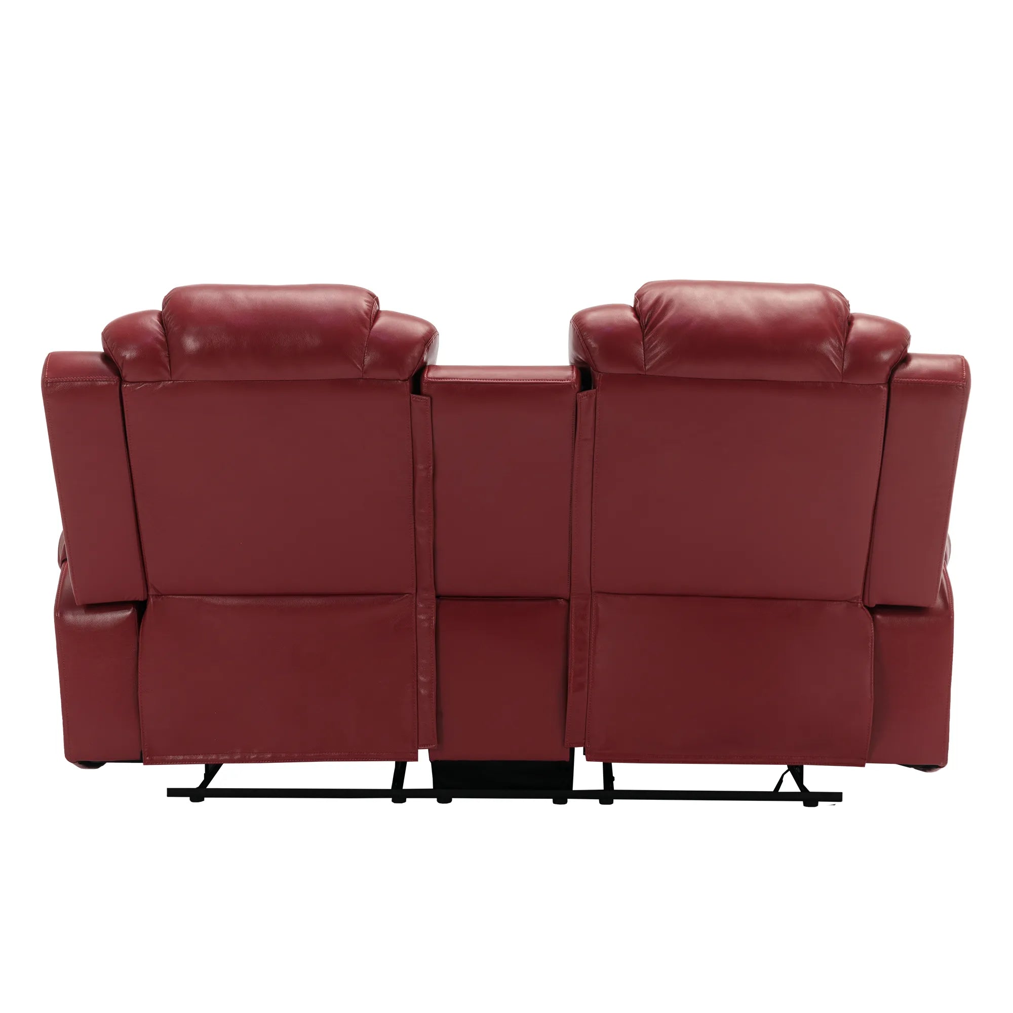 Louie Luxury Recliner Sofa Set, Home Theater Seating with LED Lights