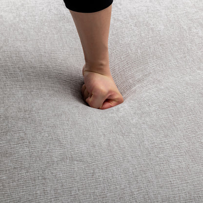 Curved Sofa, Modern Large Sectional Couch - Gray