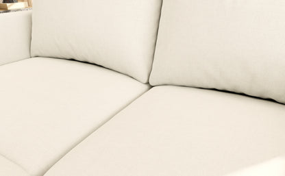 Large Sectional Couch with Storage, Sofa with Chaise- Beige