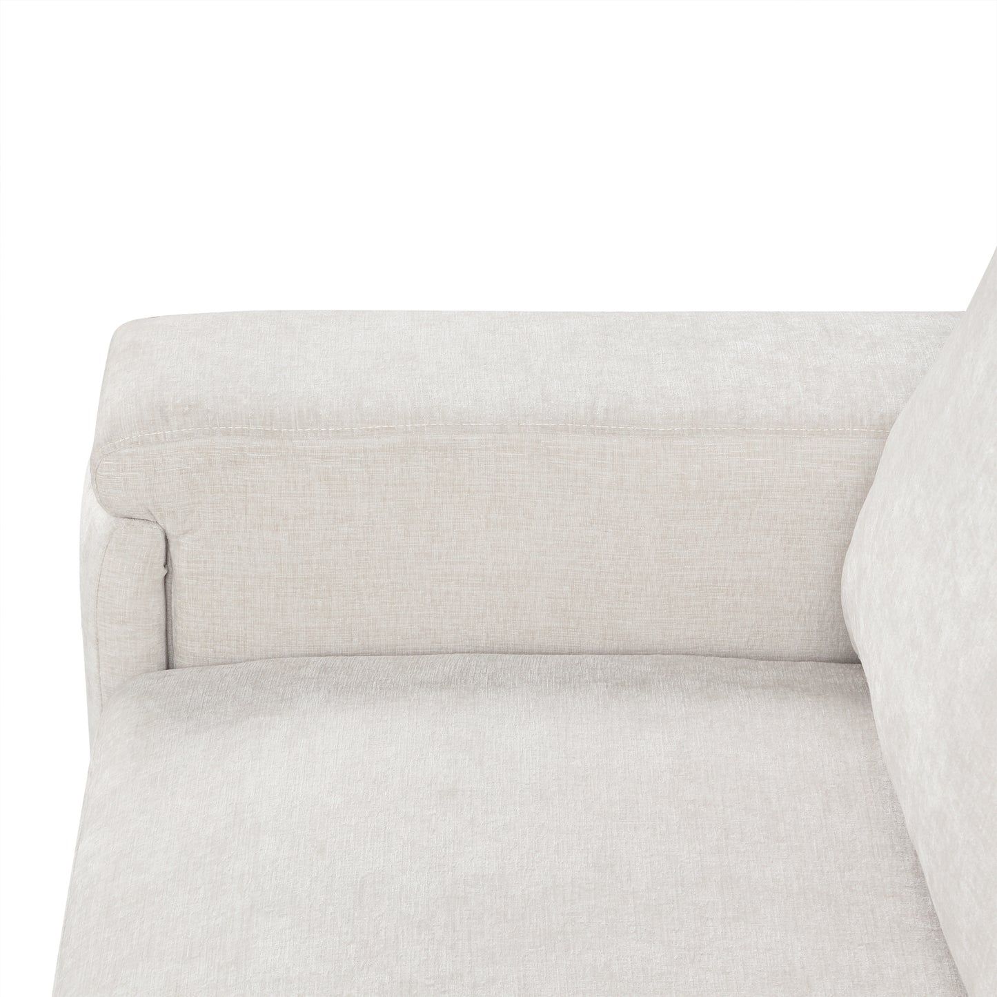 Sleeper Sectional, Sofa L Shape, Couch with Ottoman and Storage, Beige