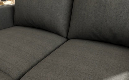 Large Sectional Couch with Storage, Sofa with Chaise- Gray