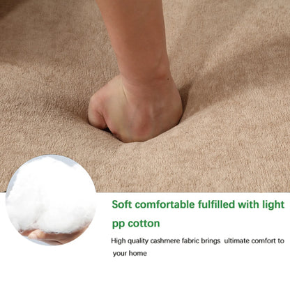 Modular Lounge Sofa, L Shaped Sectional with Chaise, Light Brown